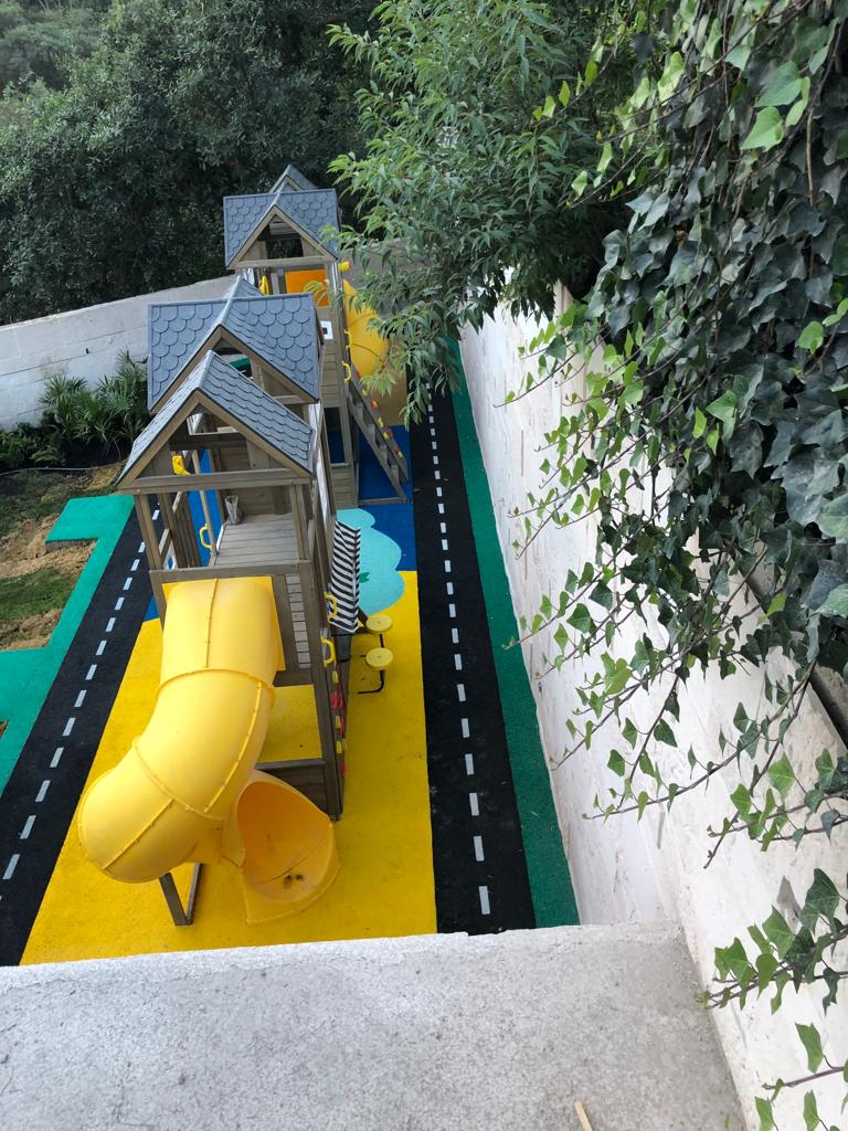 Piso EPDM de colores